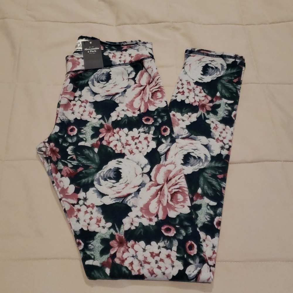 A&F Floral Leggings